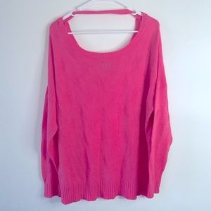 Heart n Crush| Hot Pink Knit Sweater